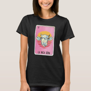 Camiseta Tarjetas de Lotería Bingo de La Vaca Seria en Modi
