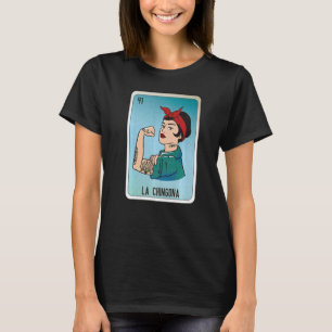Camiseta Tarjetas de lotería de bingo de jerga mexicana La 