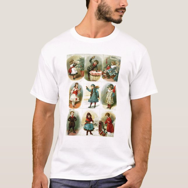 Camiseta Tarjetas de Navidad (Anverso)