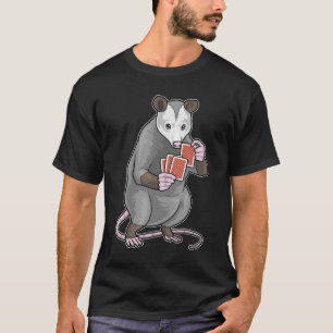 Camiseta Tarjetas de póker Opossum