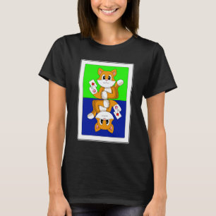 Camiseta Tarjetas de póquer para gatos