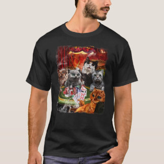 Camiseta Tarjetas de póquer para jugar al gato