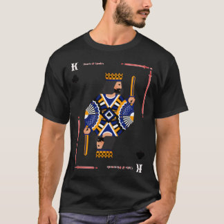 Camiseta Tarjetas King Blackjack 21