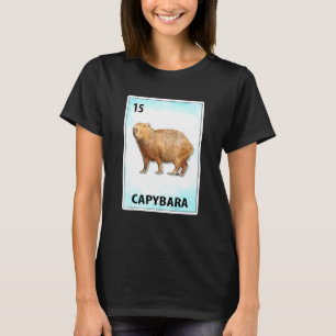 Camiseta Tarjetas mexicanas Capybara