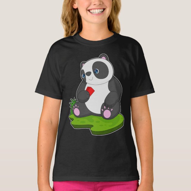 Camiseta Tarjetas Panda Poker (Anverso)