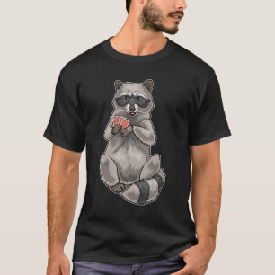 Camiseta Tarjetas Racoon Poker Poker