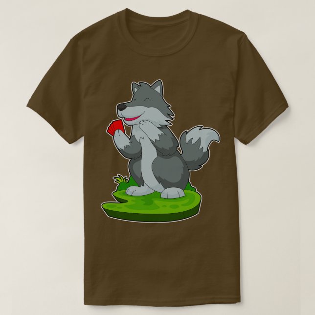 Camiseta Tarjetas Wolf (Diseño del anverso)