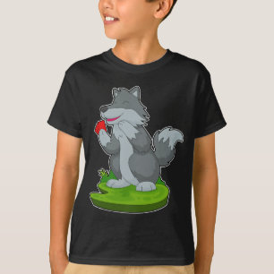 Camiseta Tarjetas Wolf Poker