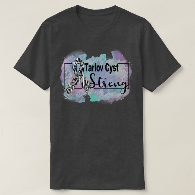 Camiseta tarlov cyst Awareness  (Diseño del anverso)