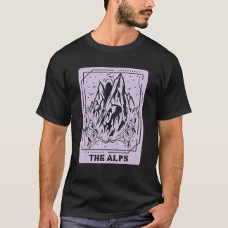 Camiseta Tarot Card Alpes Mystical Cards Edelweiss Mountain