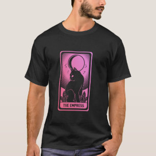 Camiseta Tarot Card Cat Mujeres Míticas Moon Ocultan El Vac