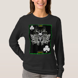 Camiseta Tarot Card Death Dark Pegatina Xiii Creepy Hallowe