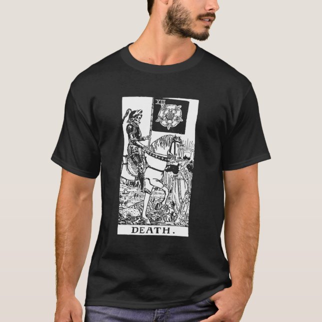 Camiseta Tarot Card Death Tarot (Anverso)