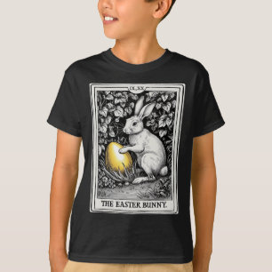 Camiseta Tarot Card Feliz Semana Santa Conejo Primavera Pas