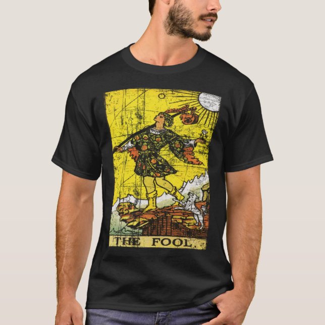 Camiseta Tarot Card Fool Major Arcana (Anverso)