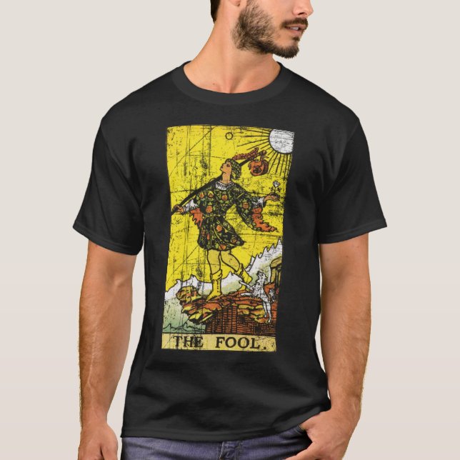 Camiseta Tarot Card Fool Major Arcana (Anverso)