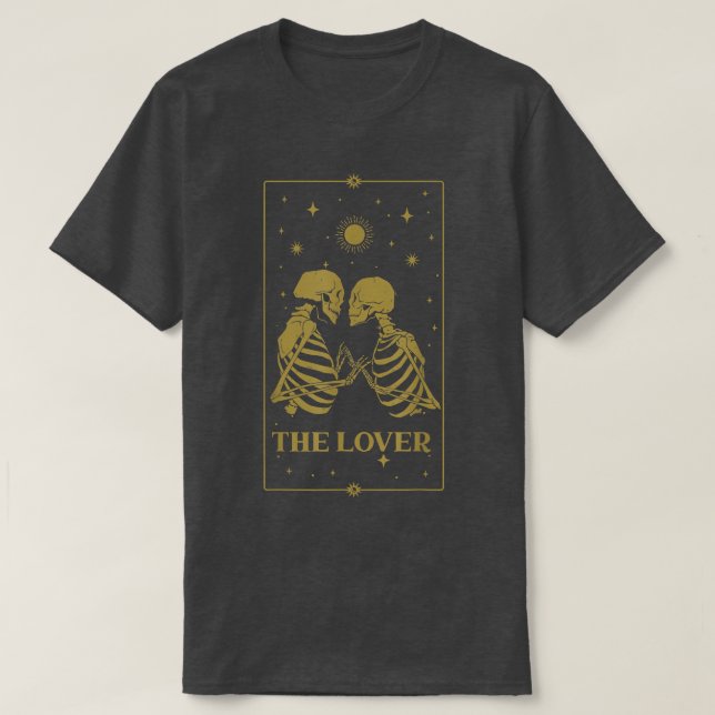 Camiseta Tarot Card Leer Occult Dark Magic Witchcraft Sh (Diseño del anverso)