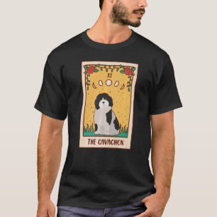 Camiseta Tarot Card Occult Magic Occultism Dog Cavachon