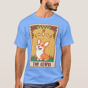 Camiseta Tarot Card Occult Magic Occultism Dog Corgi