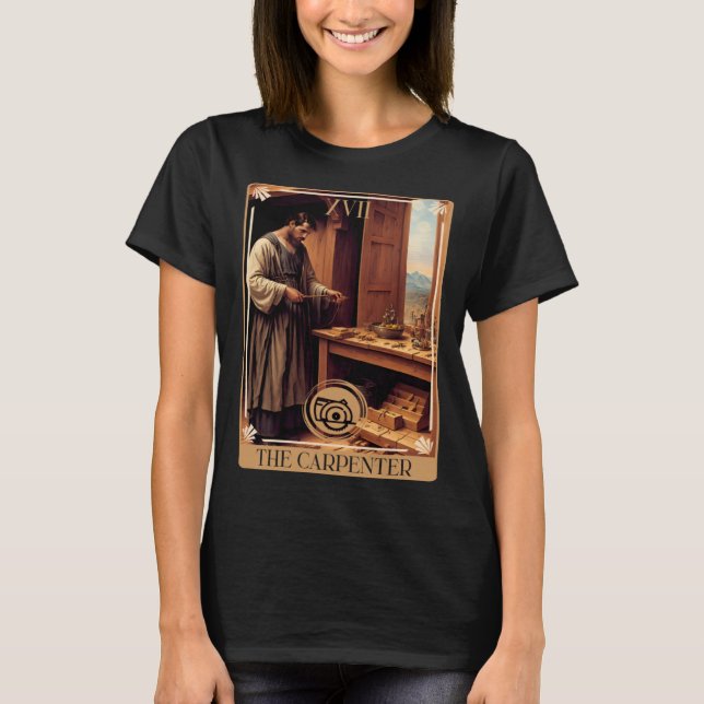 Camiseta Tarot Card of The Carpenter (Anverso)