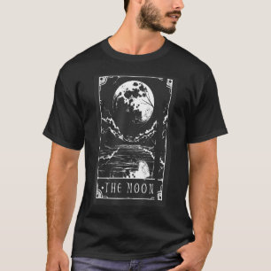 Camiseta Tarot Card Rider Crescent Graphic The Moon Waite W