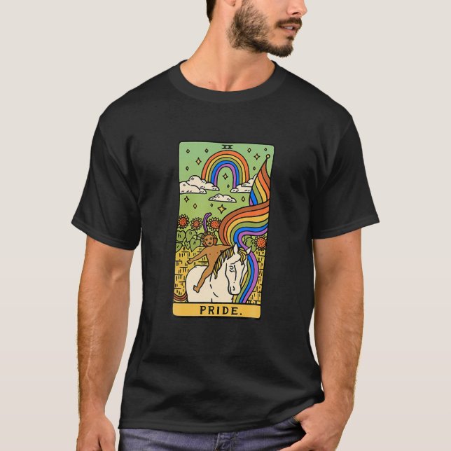 Camiseta Tarot Card Tarot Reader Pride Tarot (Anverso)