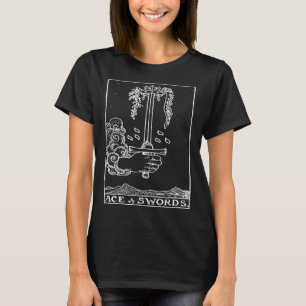 Camiseta Tarot Cards As of Swords Occult