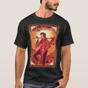 Camiseta Tarot Cards The Fool Moon Occult Fortune Telle