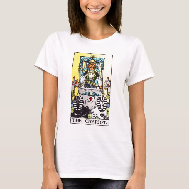 Camiseta tarot-carro (Anverso)