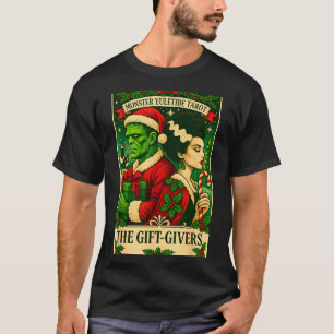 Camiseta Tarot de Frankenstein y la Novia de Navidad Los Am