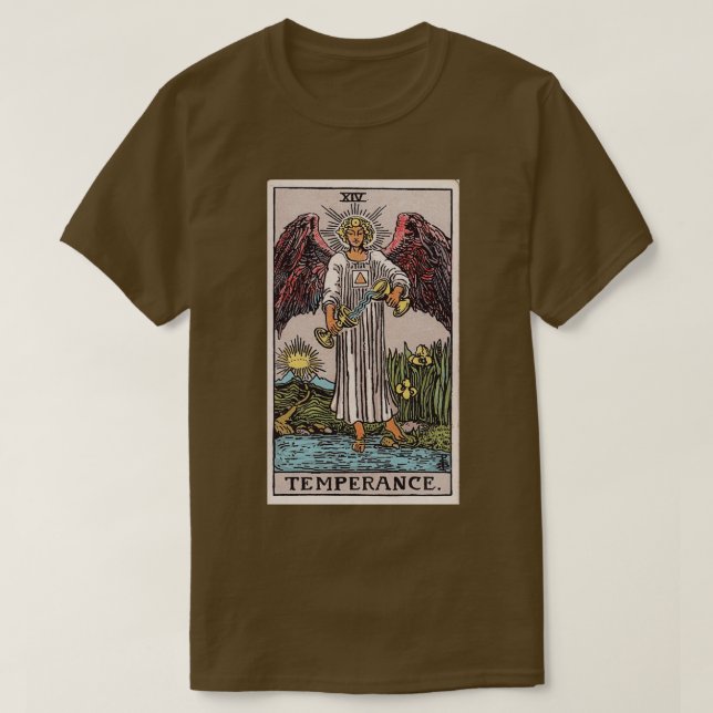 Camiseta Tarot de temperatura (Diseño del anverso)