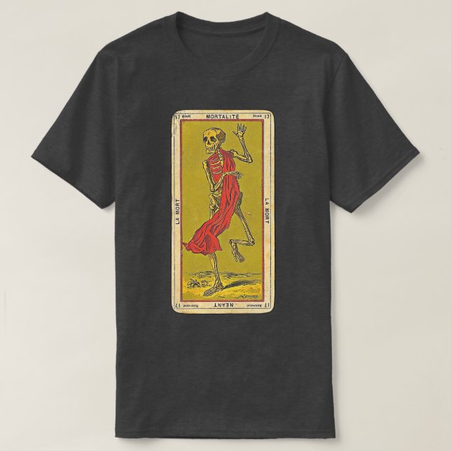 Camiseta Tarot Death d (Diseño del anverso)