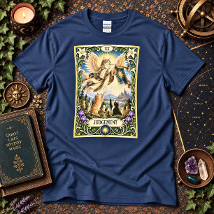 Camiseta Tarot del Gato Juicio - Despertar y Renovación