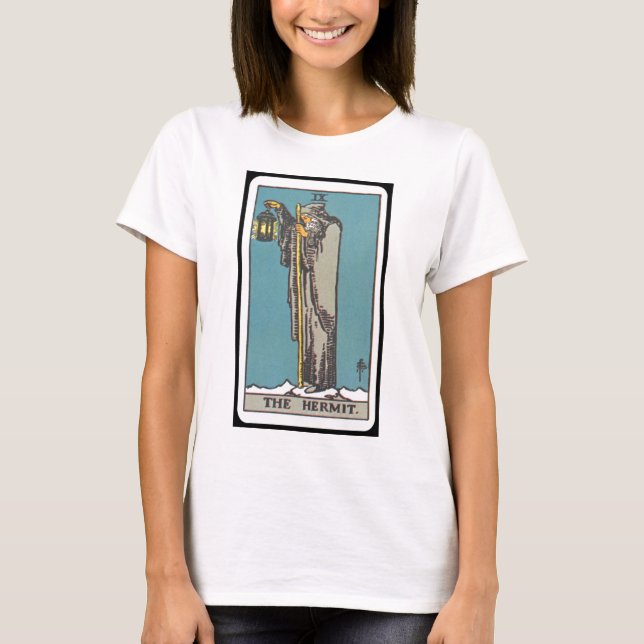 Camiseta Tarot: El ermitaño (Anverso)
