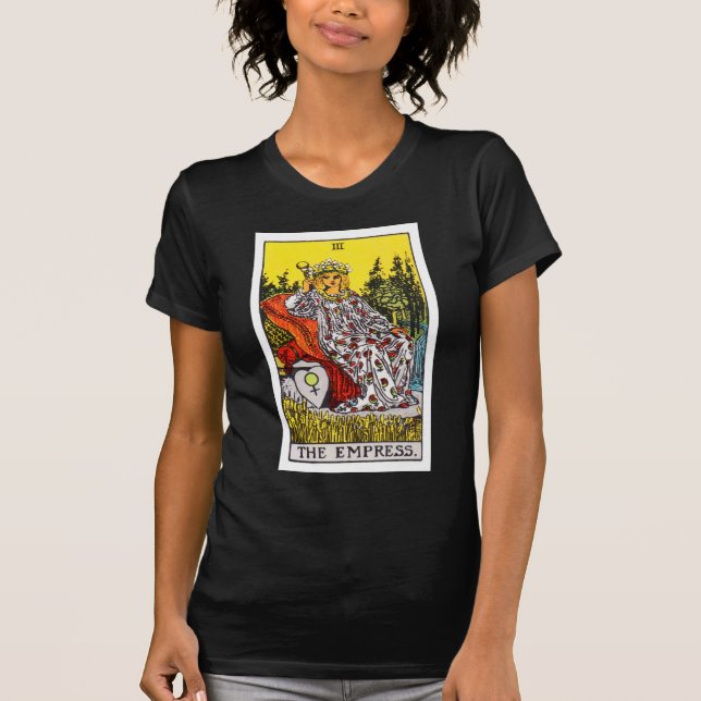 Camiseta tarot-emperatriz (Anverso)