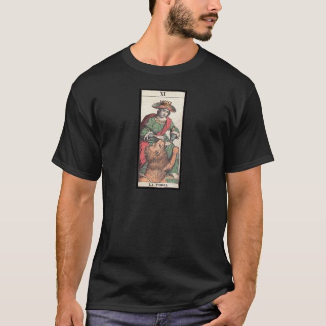 Camiseta Tarot: Justicia (Anverso)