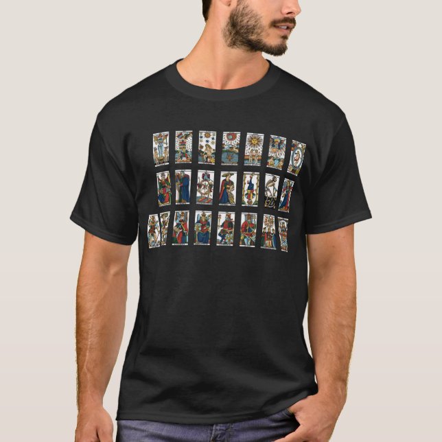 Camiseta Tarot Major Arcana (Anverso)