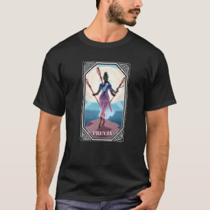 Camiseta Tarot - Mitología nórdica - Freyja - Teller de for