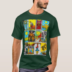 Camiseta Tarot pegatinas Tarot Deck Tarot T s