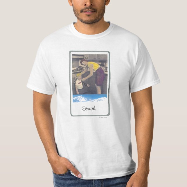 Camiseta Tarot T: Fuerza (Anverso)