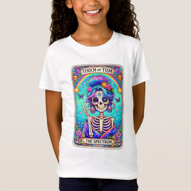 Camiseta Tarot Touch of Tism (Anverso)