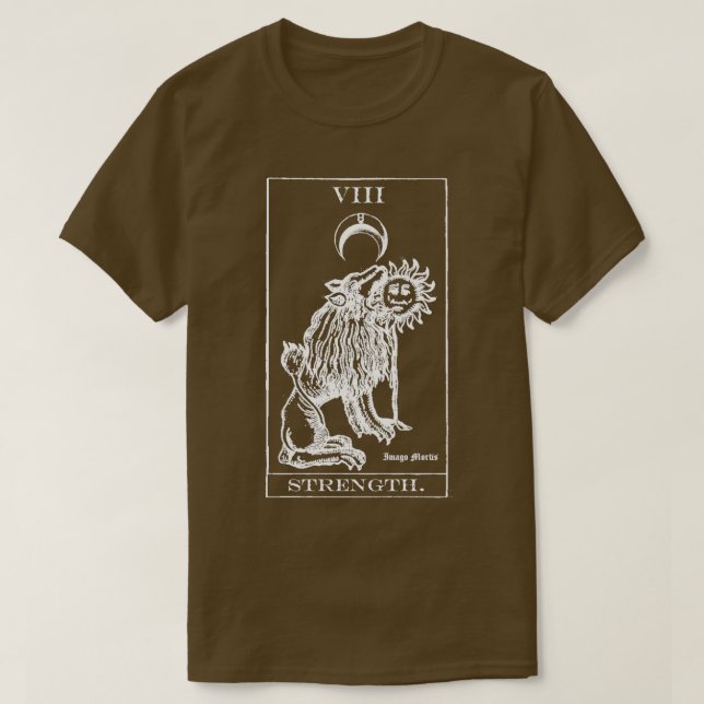 Camiseta Tarot VIII (Diseño del anverso)