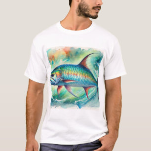 Camiseta Tarpon fish 051024AREF147 - Watercolor