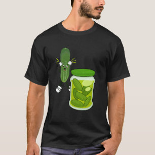 Camiseta Tarro de Pickle descarado Vegetarianos, Vegano, Am