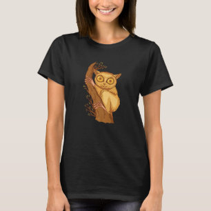 Camiseta Tarsi: El mono tarsier Bohol frente al tarsi