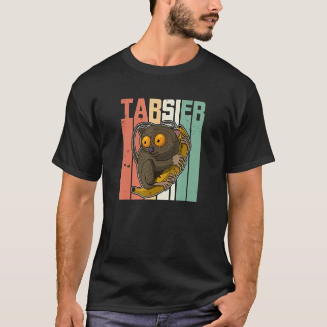 Camiseta Tarsier Asia Philippines Biologist Monkeys 3 (Anverso)