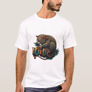 CAMISETA TARSIERO FILIPINO EN LA ISLA DE BOHOL