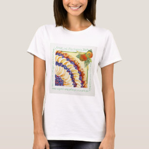 Camiseta Tarta 2014 de la zarzamora de Apple