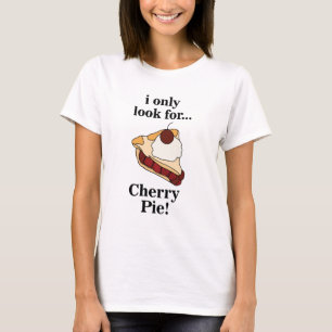 Camiseta Tarta De Cereza Postre Divertido