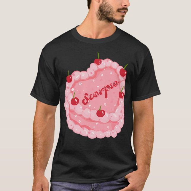 Camiseta Tarta de Escorpio (Anverso)